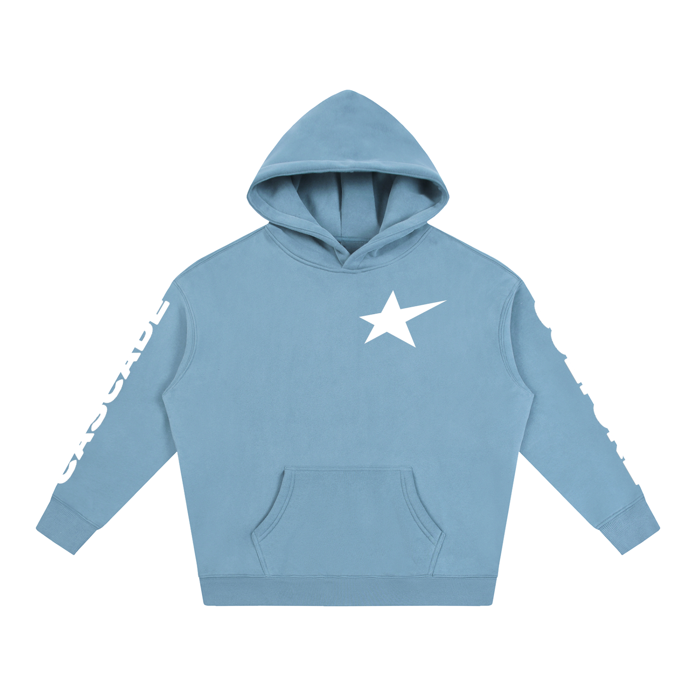Cascade Culture Star Oversize Fleeced Hoodie