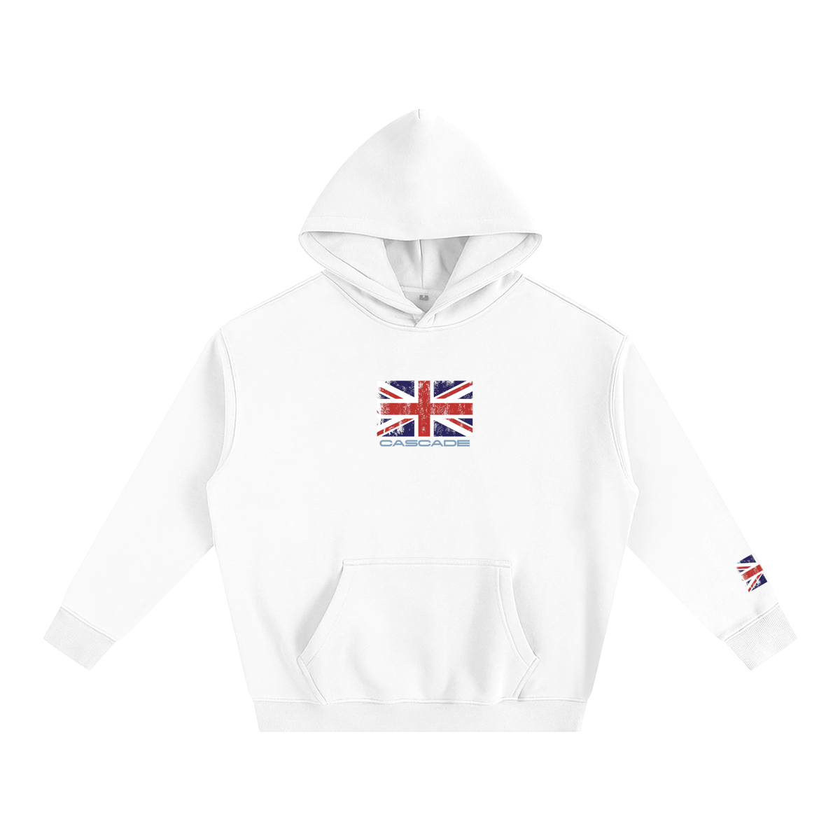 Oversize Cascade UK Fleeced Hoodie